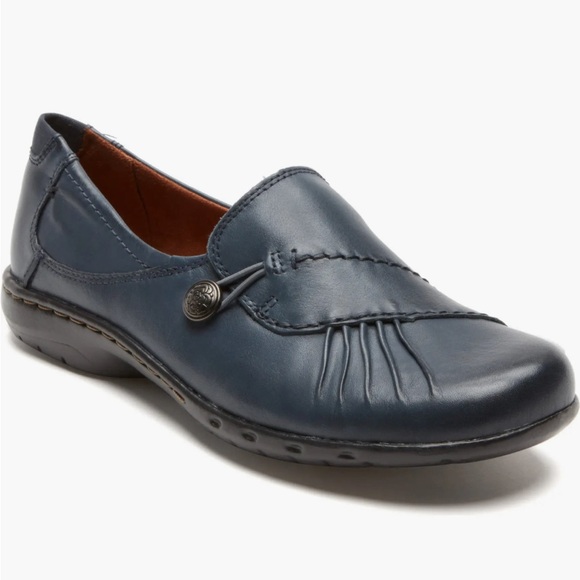 Rockport Cobb Hill Women's Paulette Flat - Navy (9.5) - Picture 1 of 4
